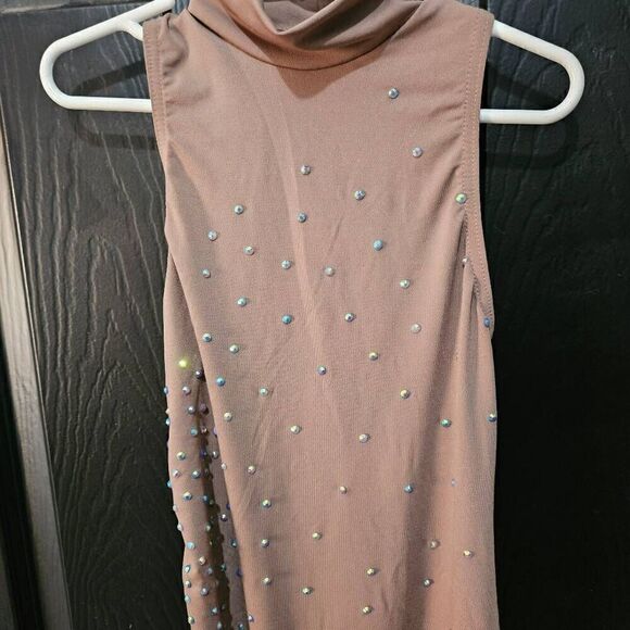 Weissman NWOT child intermediate brown lyrical contemporary costume custom stone - Picture 3 of 9